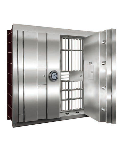 HY-A001不锈钢对开金库门