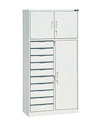 HY-A012十斗三门柜